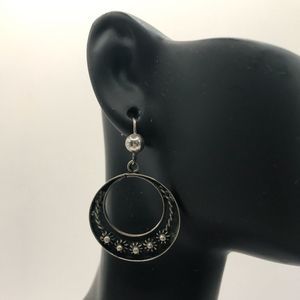 925 Mexico hoop earrings